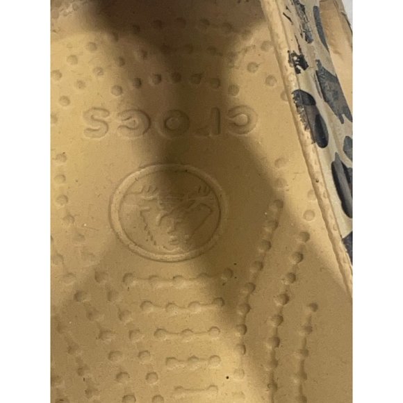 Crocs womens size 9 W leopard print kadee flats - Picture 7 of 16